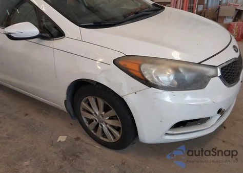 2014 Kia Forte Ex from USA, damaged, VIN KNAFX4A89E5105659